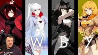 [RWBY] All Character Trailers | Реакция