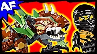 EARTH DRAGON Defense 2509 Lego Ninjago Stop Motion Set Review