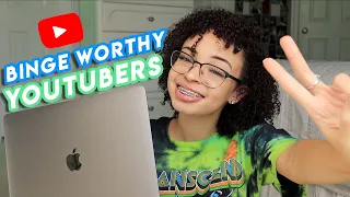 My Favorite YOUTUBERS! | Binge Worthy YouTubers You Didn't Know You Needed!