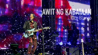 Awit ng Kabataan - Rico Blanco (LIVE @ Smart Araneta)