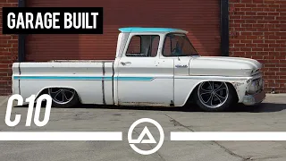 DIY Custom Slammed Chevy C10 Truck Does Mean Burnouts