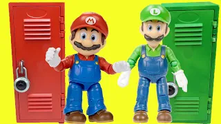 The Super Mario Bros Movie DIY Custom Back to School Locker Organization