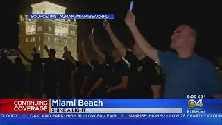 Miami Beach First Responders Honored Victims Of Surfside Condo Collapse