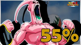 ACTUALLY PRETTY DECENT! HOW GOOD IS TYPE SUPPORT EZA PHY SUPER BUU AT 55%? [Dokkan Battle]
