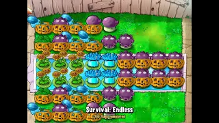 Plants vs Zombies | Survival: Endless | Cobless Setup