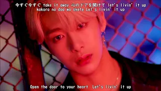 MONSTA X - Livin' It Up (eng + kanji + rom) lyrics