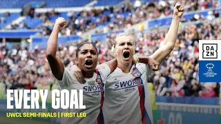 Every Goal From The First Legs Of The 2021-22 UEFA Women's Champions League Semi-Finals