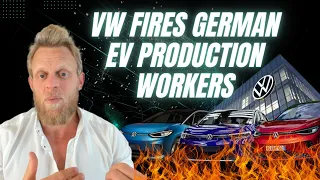 Volkswagen fires staff at EV factory as demand drops drastically in August