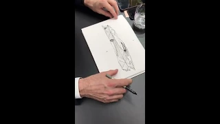 Etienne Salomé explains the shape of the Bugatti La Voiture Noire