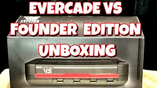Evercade VS Founder Edition Unboxing:  Product of the Year?