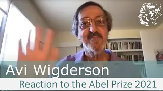 Avi Wigderson’s reaction to winning the Abel Prize