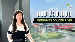 Explore Vinhomes Golden River: 1 Bed Apartment in Ho Chi Minh's District 1 - For Sale to Foreigners