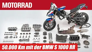 50.000 Km mit der BMW S 1000 RR: Zerlegtes Getriebe und Dauertest-Bilanz