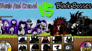 The Battle Cats - Manic And Crazed VS Black Bosses