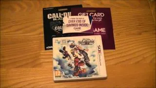 Kingdom Hearts Dream Drop Distance Nintendo 3DS Unboxing + 3DS XL Pre-Order & Quick Look + GAME