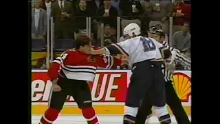 Chicago Black Hawks vs St.Louis Blues (11-10-1998) "The TWISTER Is Loose In St.Louis"