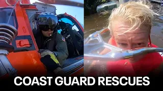 Hurricane Ian: Coast Guard releases video of incredible rescues on Sanibel Island