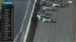 Жесткая авария на гонке NASCAR