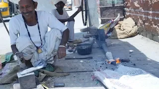 भारतीय गाँव के लोहार || Blacksmith in Indian Village Bhinmal Rajasthan || Gaon ke Lohar