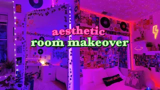 EXTREME ROOM MAKEOVER + TRANSFORMATION *pinterest/tiktok inspired*