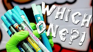 Comparing Different Paint Markers!