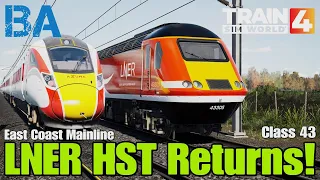 LNER HST Returns! - Class 43 - East Coast Mainline - Train Sim World 4