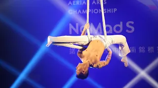 國際空中藝術家 Pragon Wee 舞綢表演