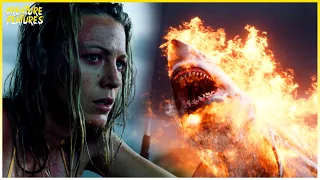 Nancy's Showdown With The Great White Shark (Final Scene) | The Shallows | Creature Features