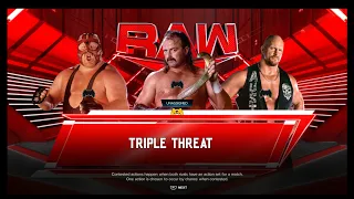 WWE 2K24: Jake Roberts vs Vader vs Steve Austin