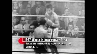 Ray "Sugar" Robinson vs Gene Fullmer II (HD)