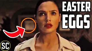 JUSTICE LEAGUE: Snyder Cut Trailer - Every Easter Egg  + Wonder Woman 1984 Connection EXPLAINED