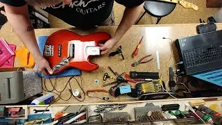 Squier Jazz Bass Repair And Cleaning