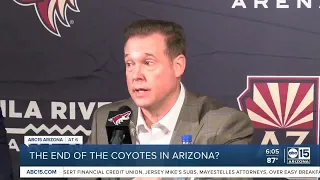 Sources: NHL has considered moving Arizona Coyotes to Utah for 2024-2025 season