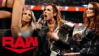 Becky Lynch to Damage CTRL on Raw: "You ain't done nothing"