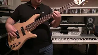 Bass Cover - Jimmy Bo Horne - Is It In - with Fodera Emperor Standard 5 bass