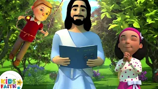 Walking with Jesus | More Christian Songs for Kids | Kids Faith TV