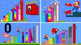 Funniest Mario & The Giant Numberblocks | videos ALL EPISODES (Season 16) | GM Animation