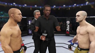 Jose Aldo vs Marlon Moraes (EA Sports UFC 3) - CPU vs CPU