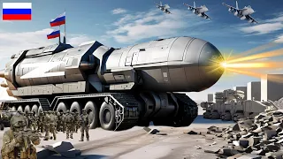 8 Minutes ago! Giant Russian Tank Bombards Convoy of 780 NATO Tanks in Ukraine - ARMA 3