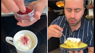 كيكة الزعفران العظيمة، مسيطرة على مجتمع الحلويات الباردة [The Dominated Saffron Cake]