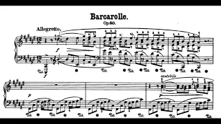 Chopin - Barcarolle, Op. 60 (Zimerman)