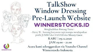Live Talkshow Window Dressing 2020