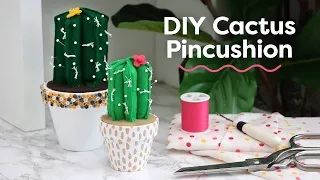 How to Make A Cactus Pincushion | DIY Easy Pincushion Ideas