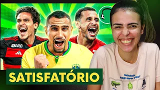 REACT: FutParódias | ♫ BRASIL É HEXA NA AREIA, FLAMENGO JANTA O FLU e VIRADAÇA DO INTER NO GRENAL