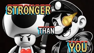 Sans Battle - Stronger Than You (Undertale Animation Parody) | Mario AI Cover