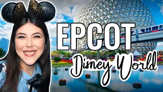 Recorriendo EPCOT, TIENES que VISITAR ESTE PARQUE 😱 / Mi Viaje a Disney World 2022 ✈️