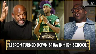 LeBron James Turned Down $10M Check In High School At 18 From Reebok - Steve Stoute Pitched Idea