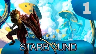 Прохождение Starbound (v.Upbeat Giraffe) #1 - Крупное обновление