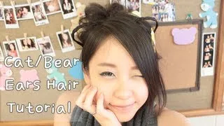 Cat/Bear Ears Hair Tutorial