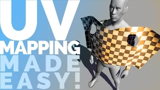 UV MAPPING MADE EASY! UV unwrapping tutorial for Maya 2015 / 2016 / LT 2016